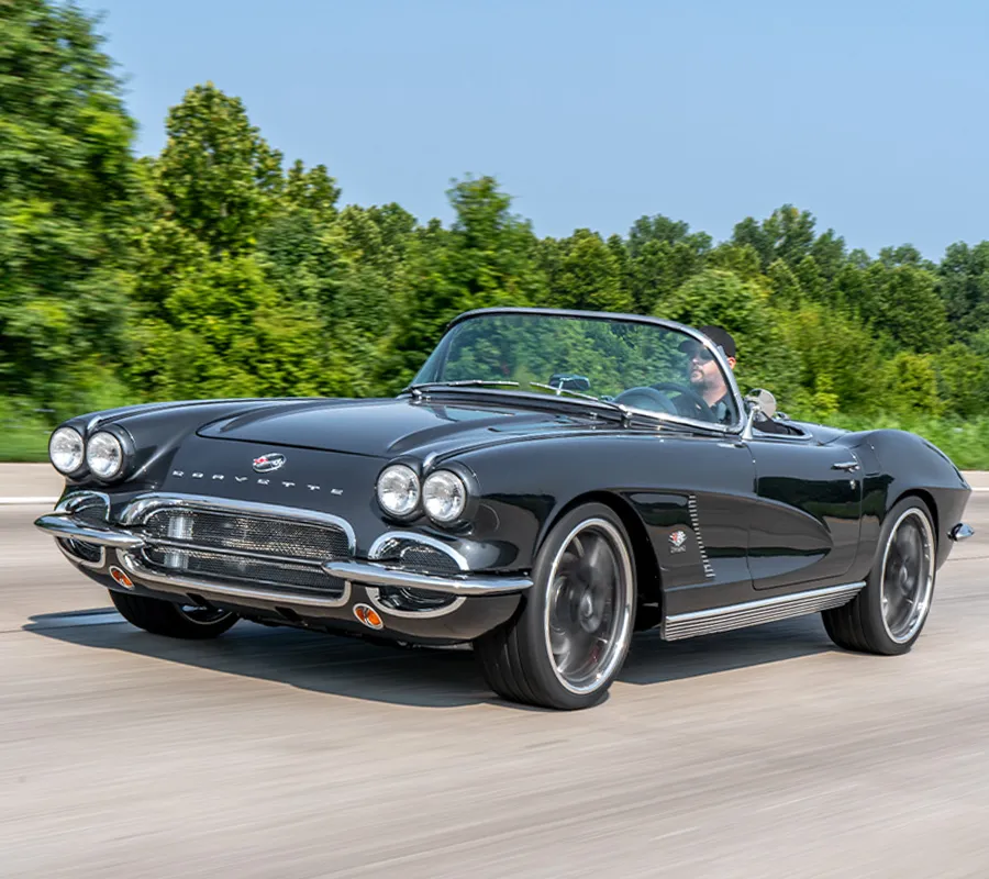 restored corvette