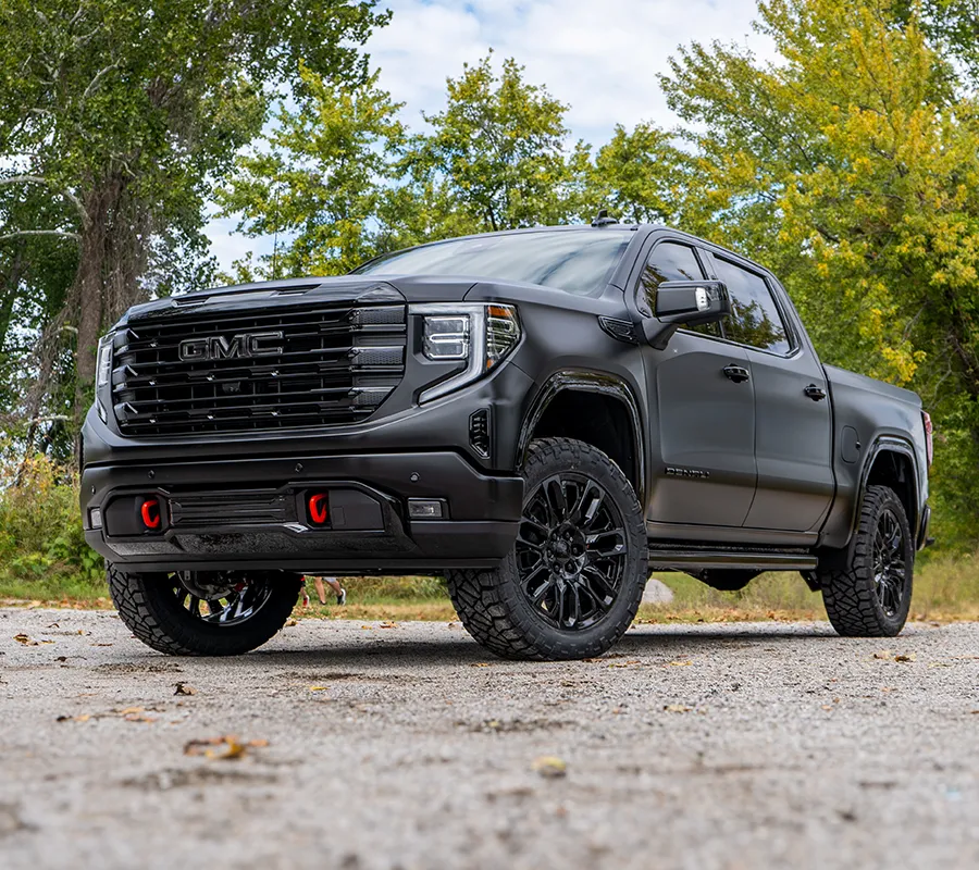 satin wrapped blackout sierra