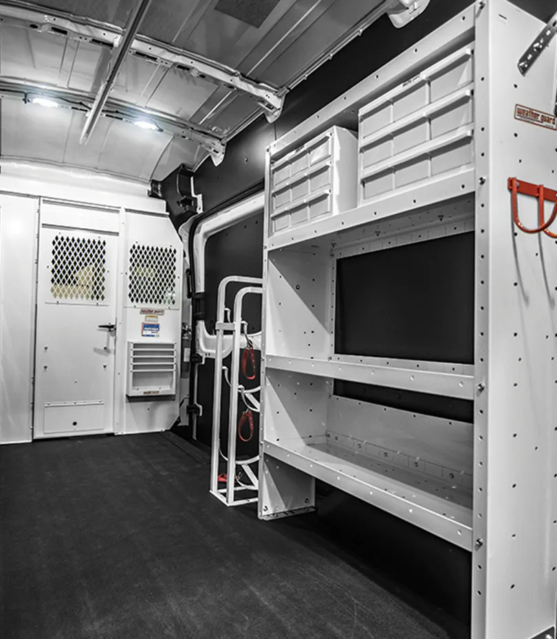 commercial van interior